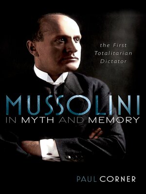 cover image of Mussolini in Myth and Memory